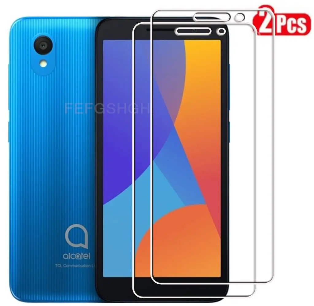 9H HD защитное закаленное стекло для Alcatel 1 2019 2021 5 