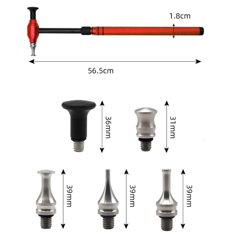 Регулируемый молоток для ремонта вмятин автомобиля 37-56 см инструмент из