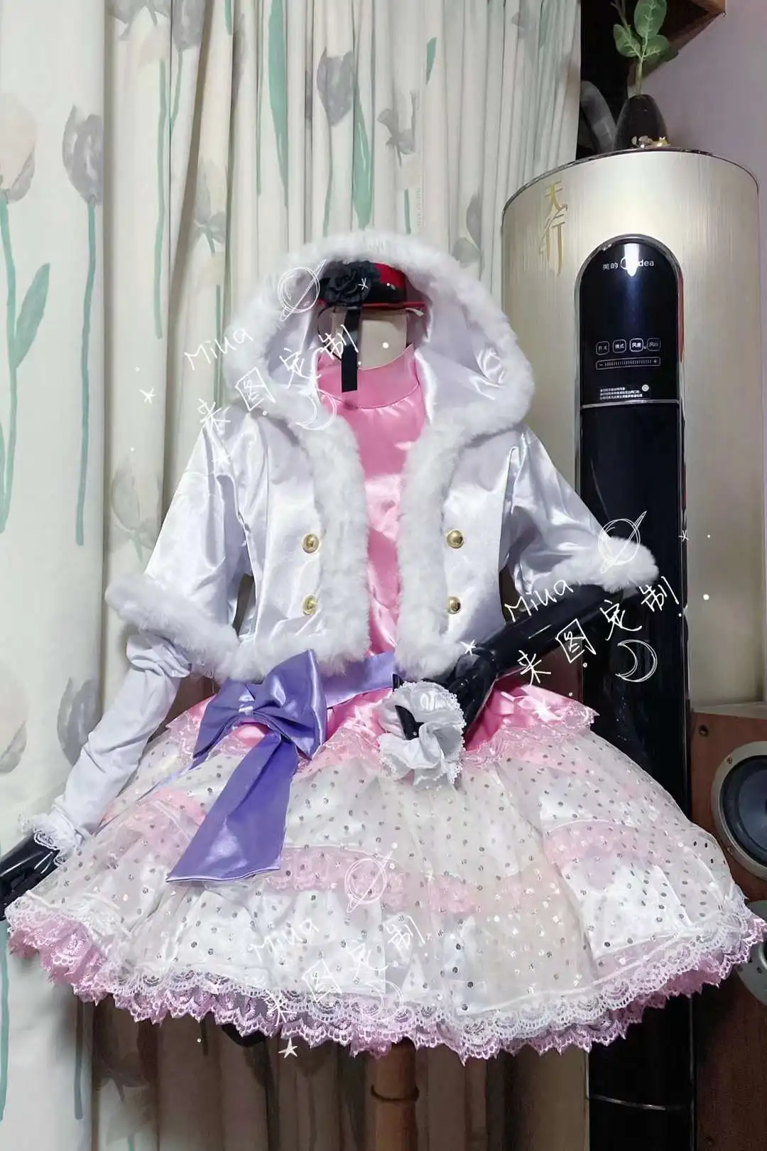 

Костюм для косплея COS-KiKi [на заказ] аниме Lovelive Koizumi Hanayo Снежная галяция сценическая игра костюм для косплея