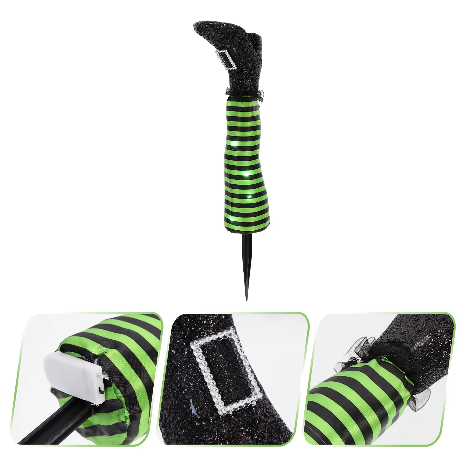 

Witch Legs Lawn Decoration Party Ornament Halloween Body Garden Lamp Supplies Decorations Indoor