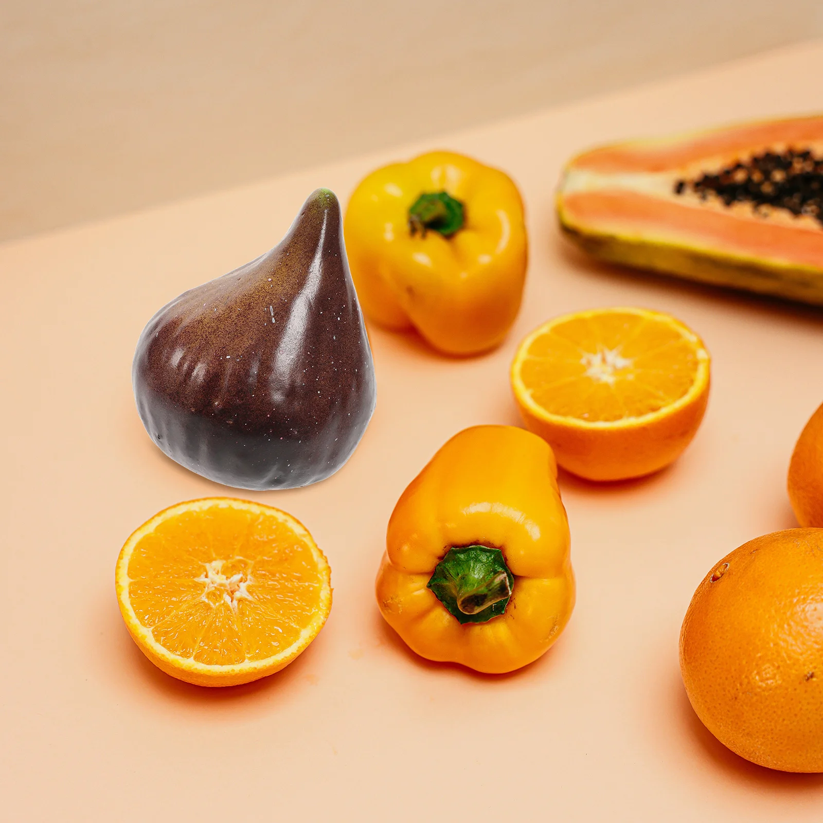 

Fruit Fig Artificial Fruits Fake Model Decorative Props Simulation Faux Decor Realistic Adornmentsfurnishings Householdlifelike