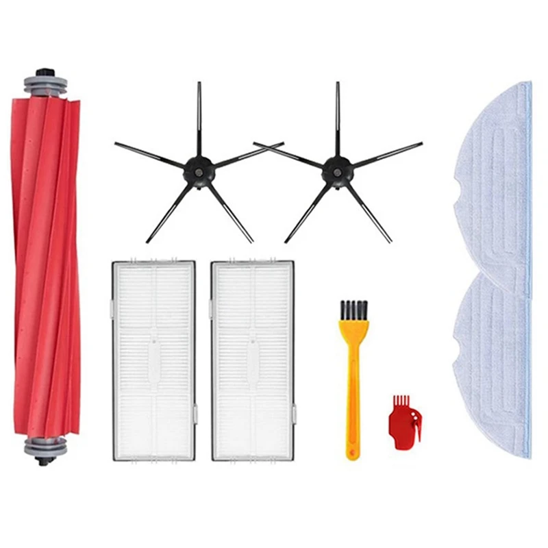 

HEPA Filter Main Brush Mop Cloths For Xiaomi Roborock S7 S70 S7max S7 Maxv T7S Plus Kit Vacuum Cleaner Parts Accessories