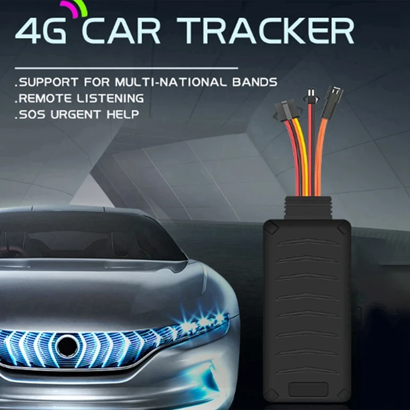 4G GPS трекер автомобильный мотоцикл SOS голосовой монитор ACC состояние отключения