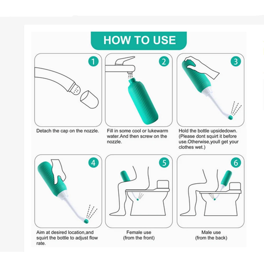 Рисунок 6 - Портативный дорожный ручной спрей для биде