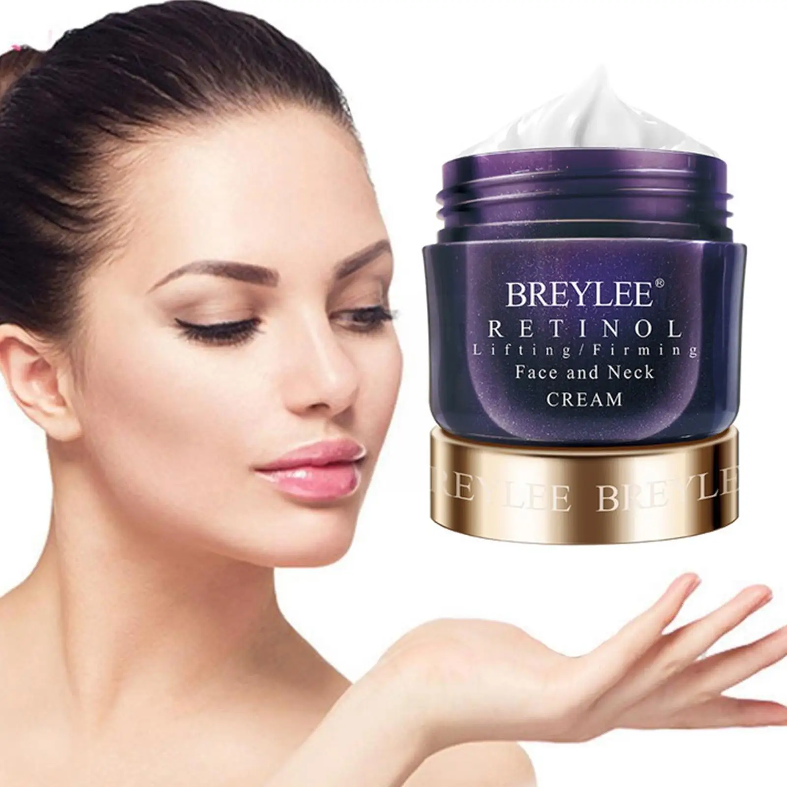 

BREYLEE Face Essence Retinol Anti Wrinkle Vitamin C Cream Acid Hyaluronic Moisturizing Day Skin Treatment Acne Whitening Ca