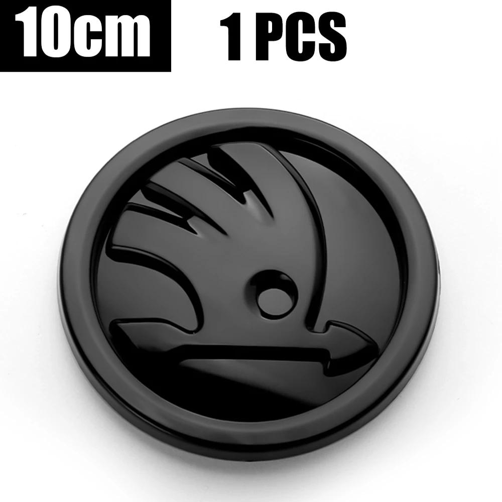 

8/9/10 см углеродное волокно, передний капот автомобиля, значок на багажник, наклейки для Skoda S Yeti Octavia a7 a5 Fabia Kodiaq Rapid Karoq Superb 2