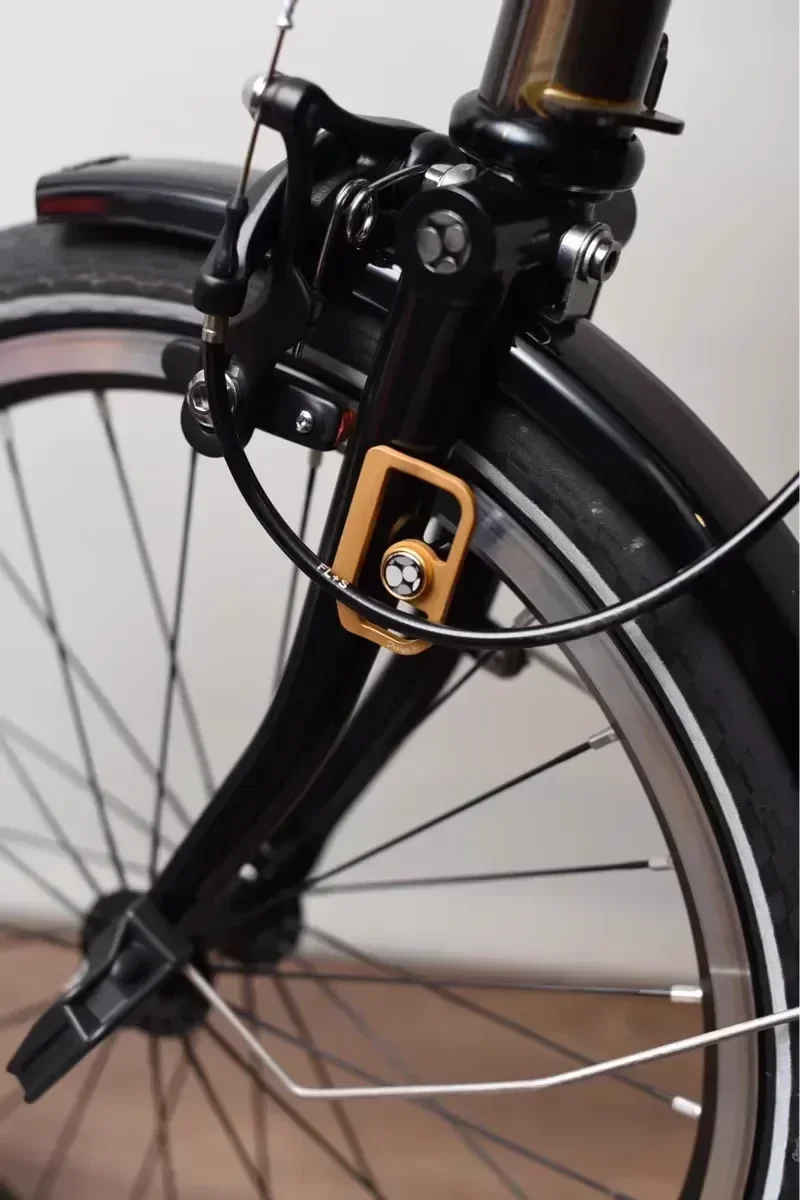 Фото COLORPLUS Для передней вилки Brompton, алюминиевая защитная пластина, только для модели E №5