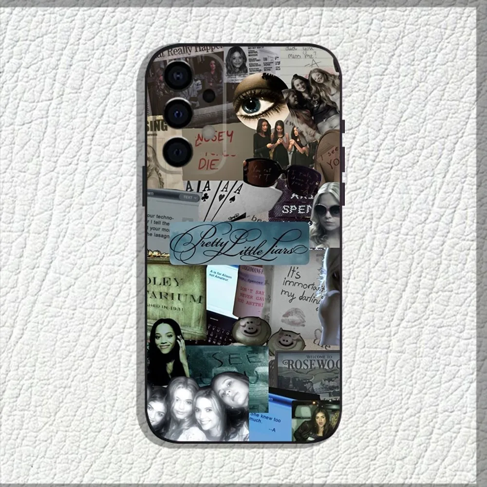 Чехол для телефона P-Pretty Little L-Liars Samsung Galaxy A13 A21s A22 A31 A32 A52 A53 A71 A80 A91 Soft Black Shell