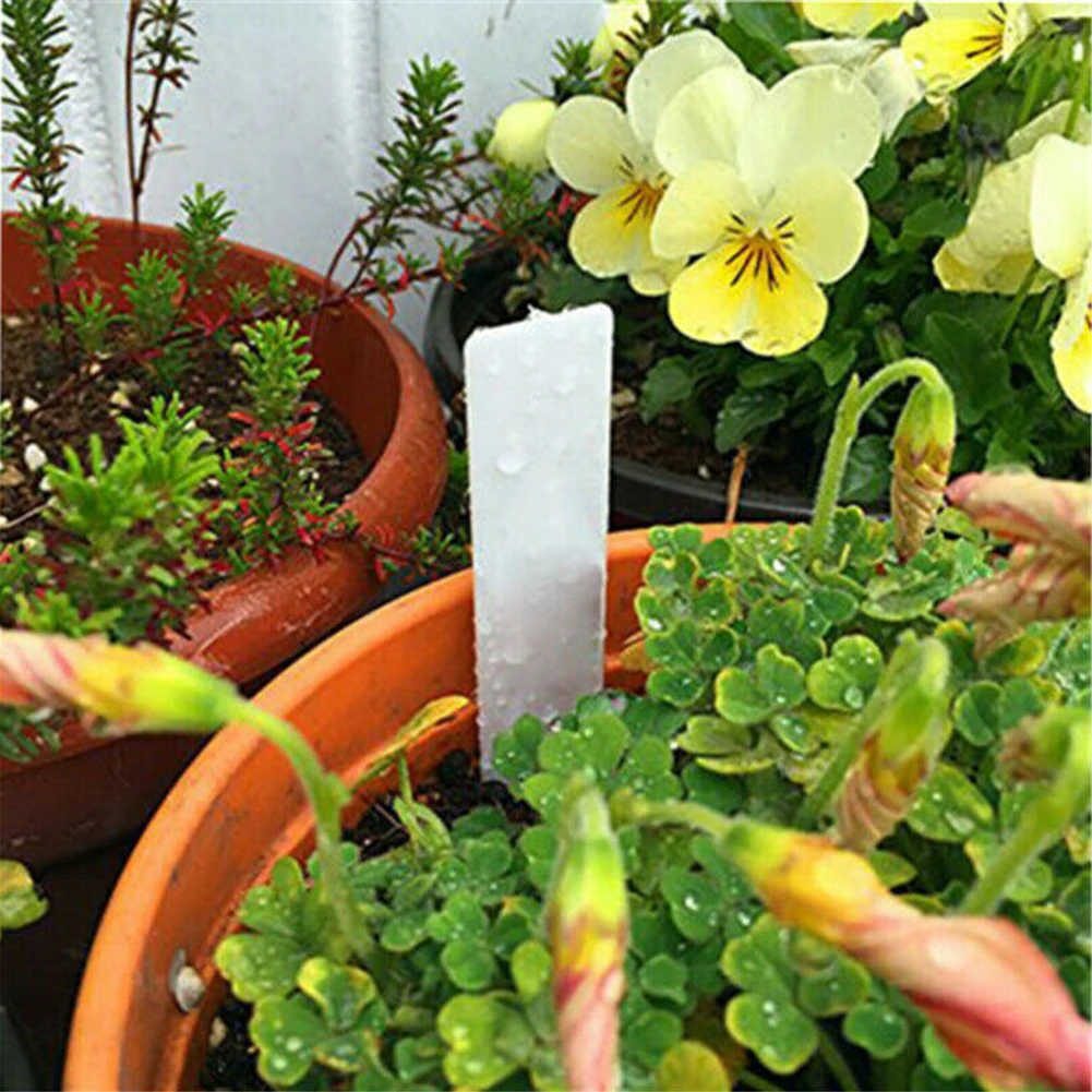 

100pcs/set Plastic Plant Label Reusable Garden Plants Marker Waterproof Plastic Nursery Plaques For Plants Tag Markers