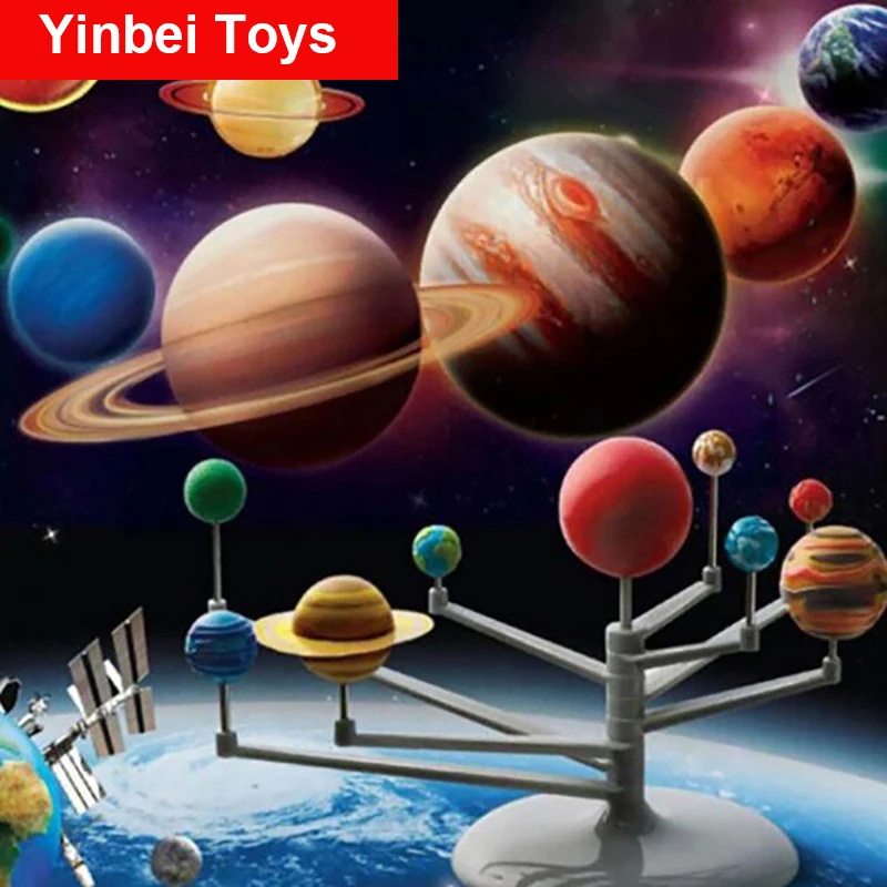 

Система солнечных батарей, строительный комплект, астрономический научный проект, детский подарок «сделай сам», Распродажа по всему миру, обучающие игрушки для детей