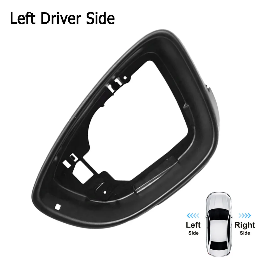 

Для Jetta 6 MK6 Passat B7 CC Beetle Scirocco Bora, корпус бокового зеркала автомобиля, рамка, держатель зеркала заднего вида 3C8857601A 3C8857602A