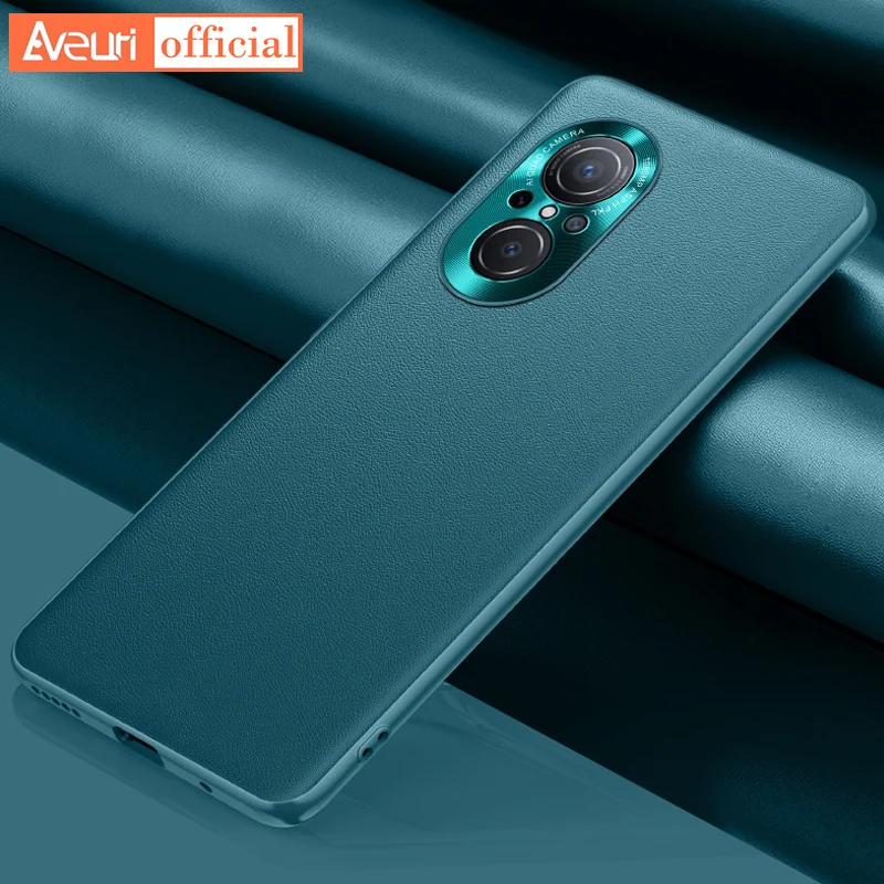 Роскошный кожаный чехол для Huawei Nova 5T 8 9 Pro 7 SE 7i матовый телефона Honor 50 60 20 View 30 Plus 30S