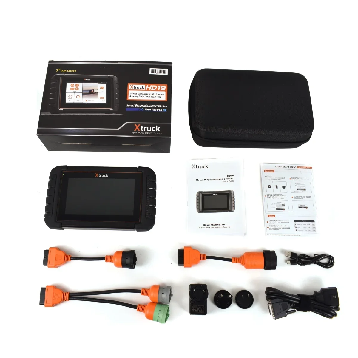 Xtruck Y009 Универсальный диагностический инструмент HDD PK HT-8A Тест приборов для