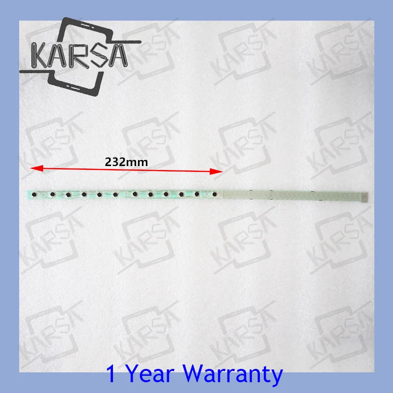Мембранная пленочная клавиатура для детской яркости # A 12 кнопочная полоса