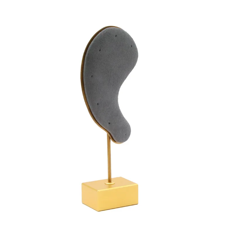 Velvet Jewelry Display Rack Necklace Ring Stand Storage Rack Earrings Ear Studs Holder Showcase Organizer Storage For Home Store