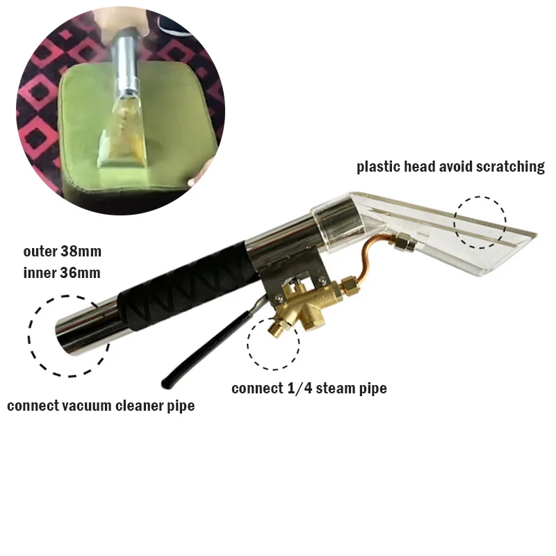 Carpet Extractor Upholstery Carpet Cleaning Steam Cleaner Extractor Machine Auto Furniture Cleaning Hand Tool