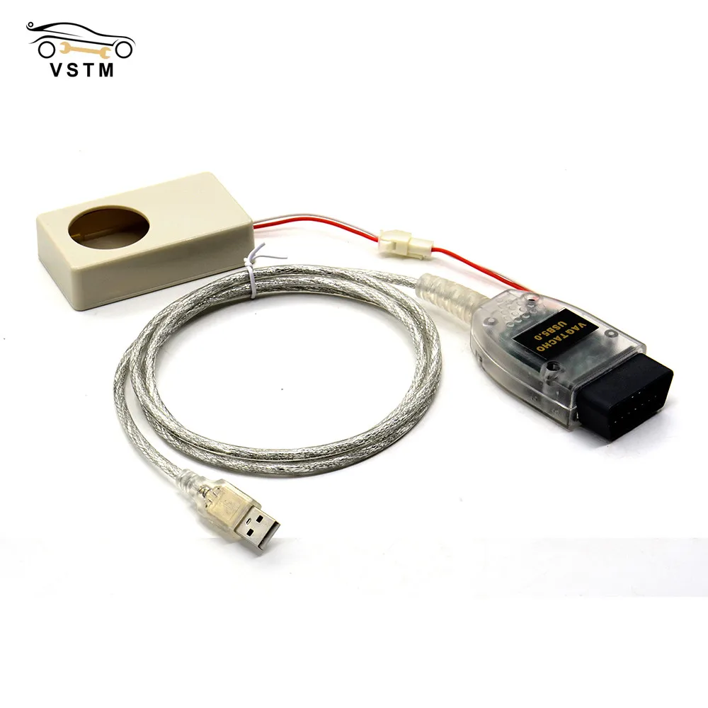 Бесплатная доставка версия V 5 0 VAG Tacho Vagtacho USB для NEC MCU 24C32 или 24C64 по лучшей цене |