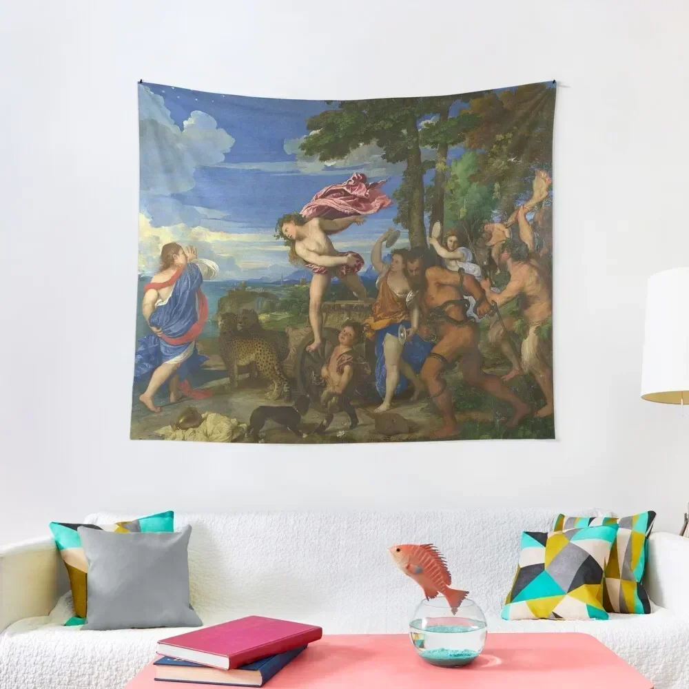 Титян - гобелен Бачжус и Ариадна Домашние украшения для спальни Эстетика комнаты