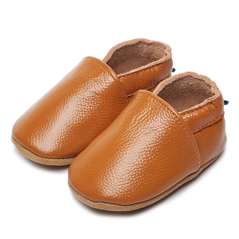 

Leather Soft Unisex Baby Shoes All Sorts of Colors of Moccasins Slip on Infant Shoes