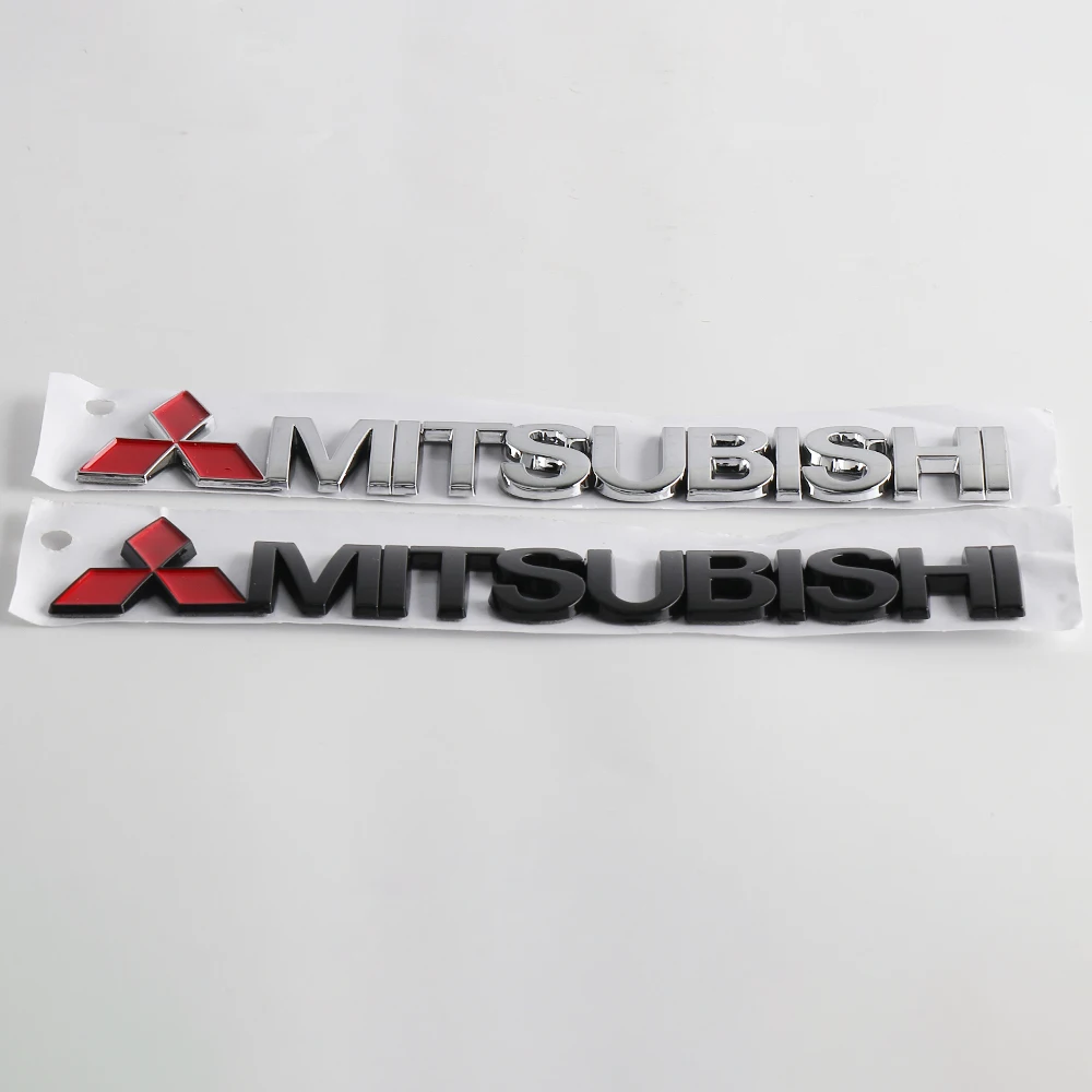Наклейка с надписью на кузов автомобиля значок багажник наклейка для Mitsubishi Ralliart