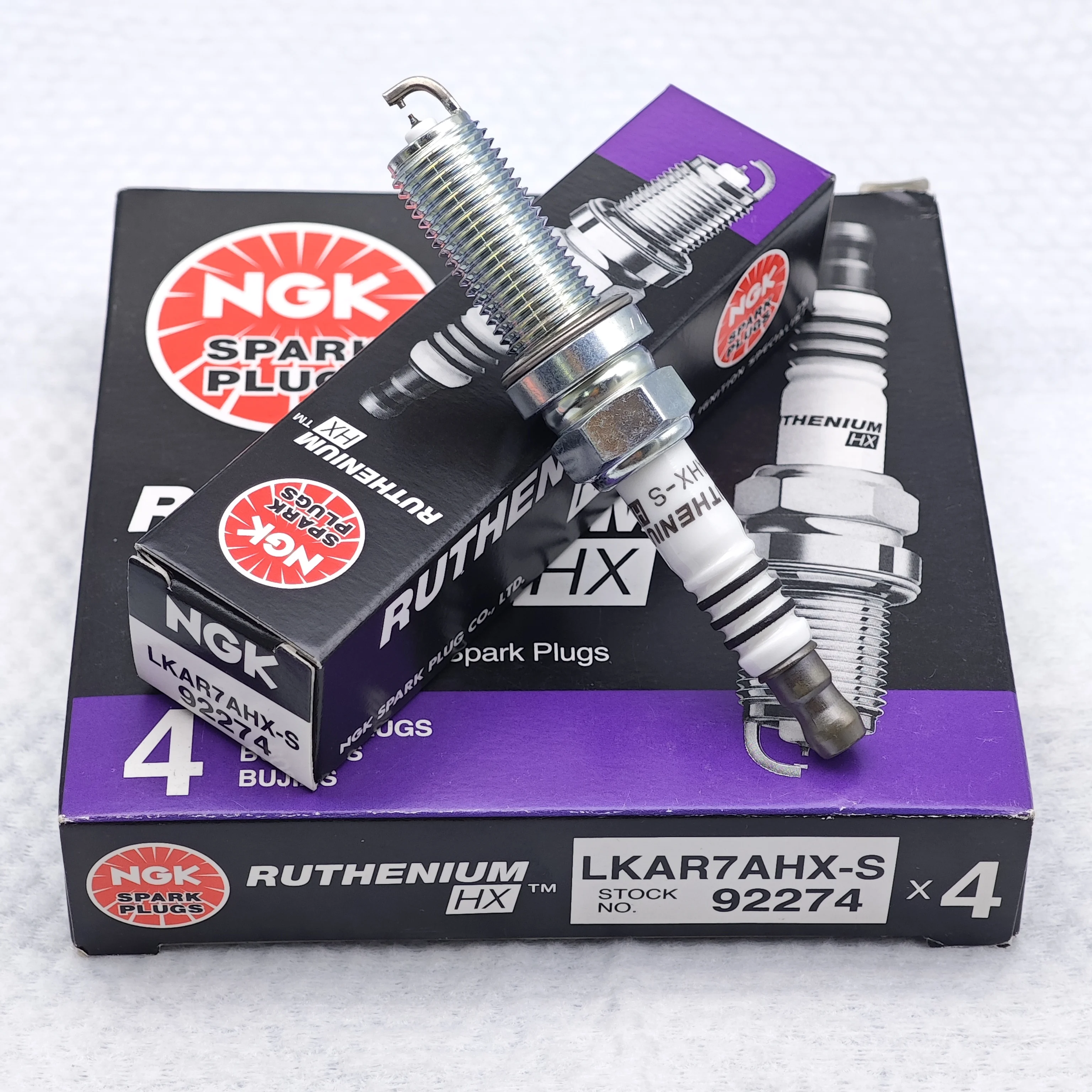 

4 шт. Рутение свечи зажигания NGK LKAR7AHX-S 92274