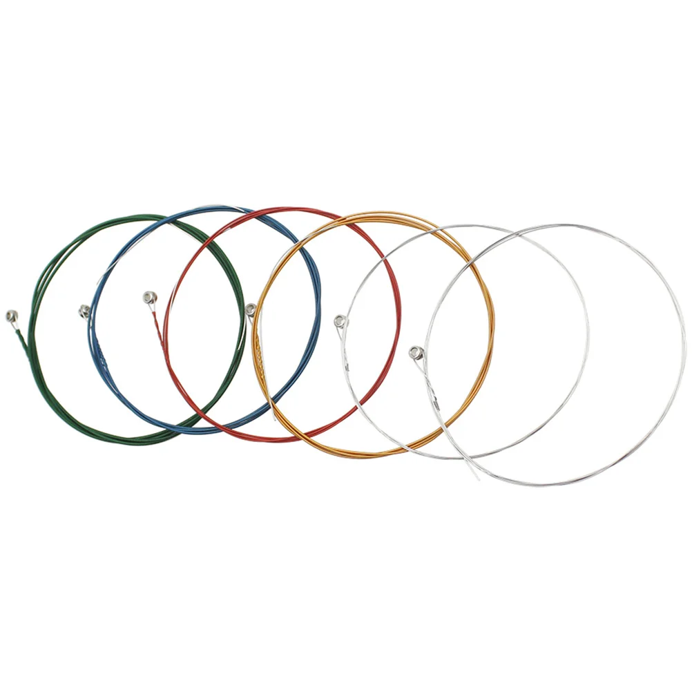 

6 Pcs Guitar Accessory Folk Accessories Parts Metal String Copper Alloy Musical