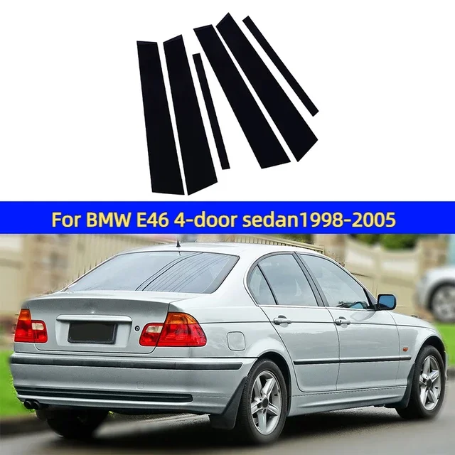 

Для BMW E46 E84 X5 E53 X5 E70 X6M E71 E72 глянцевые черные стойки стойки двери, боковые декоративные накладки на окно, наклейки, аксессуары