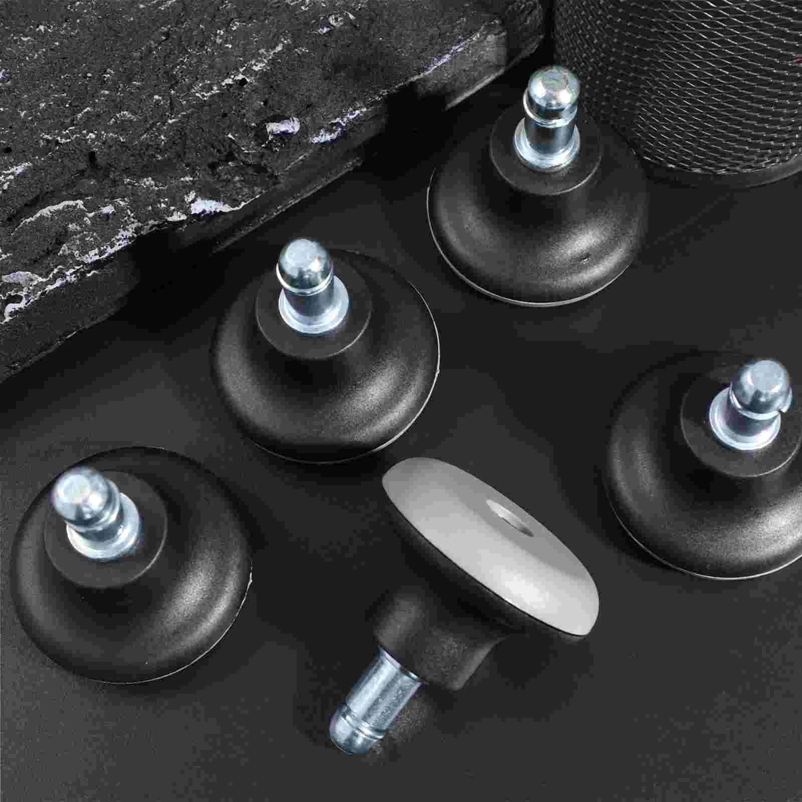 

STOBOK 5pcs Office Chair Caster Wheels Heavy Duty & Safe Wheel Replacements Chair Wheels for Office Chair