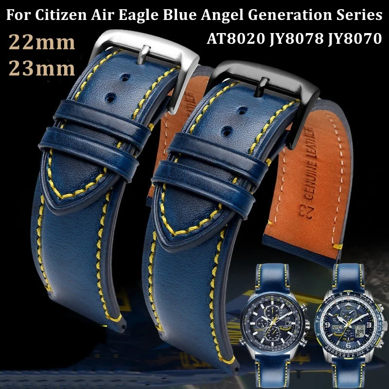 

Мужской браслет из натуральной кожи, 22 мм, 23 мм