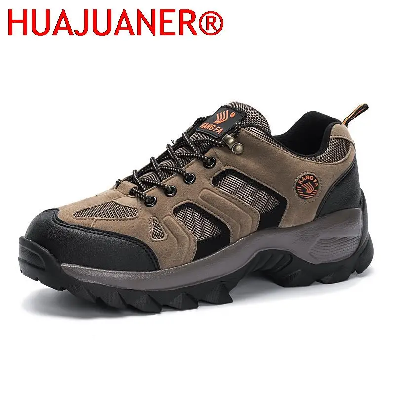 

Men Outdoor Sports Shoes Non-slip Wear-resistant Shock Absorption Hiking Walking Sneakers Light Running Sneakers Casual Shoes 48