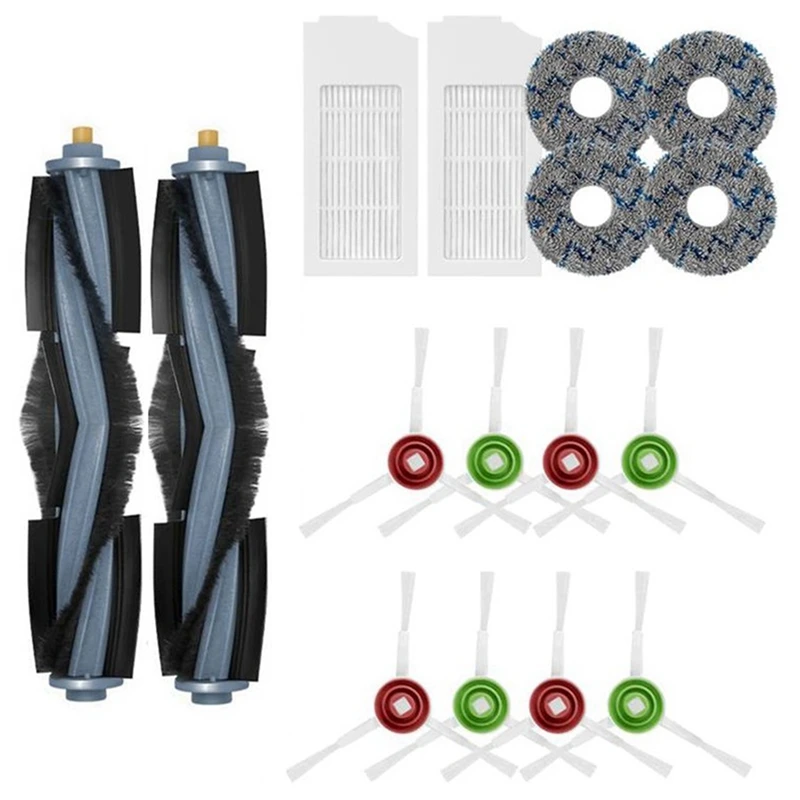 

Replacement Parts Roller Brush Side Brush Filter Compatible For Ecovacs Deebot T10 Turbo Vacuum Cleaner Accessories