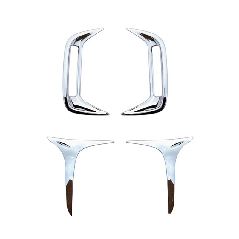 

Car Front And Rear Fog Lamp Shade Decorative Fog Lamp Frame Sticker Accessories For Toyota Yaris Cross 2020 2021
