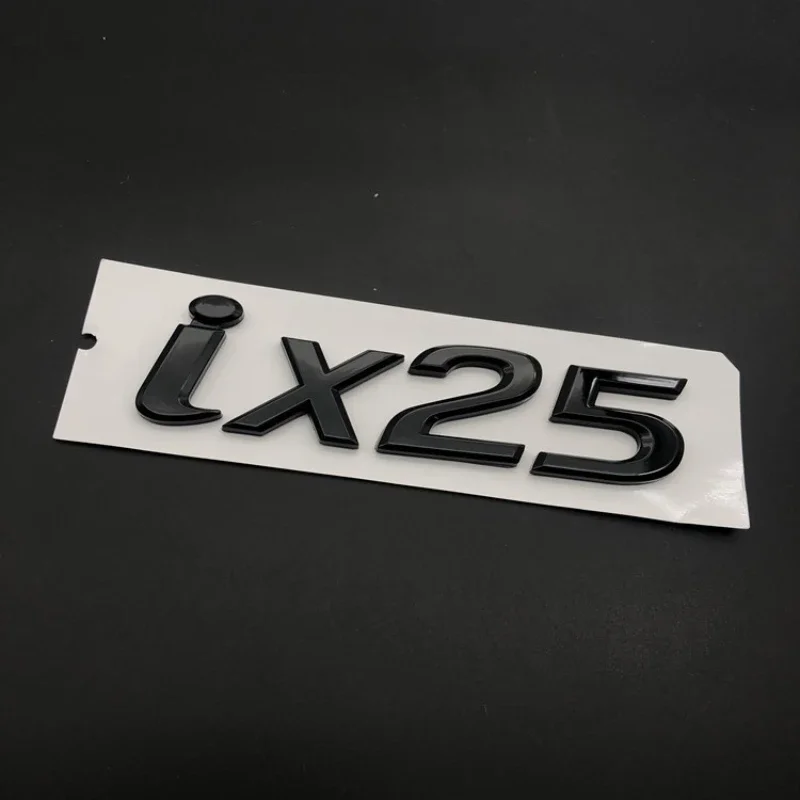 Наклейка на багажник автомобиля для Hyundai IX25 IX35 буквы Azera CELESTA CRETA ELANTRA IONIQ IX20 Ix25 Ix35 Ix55