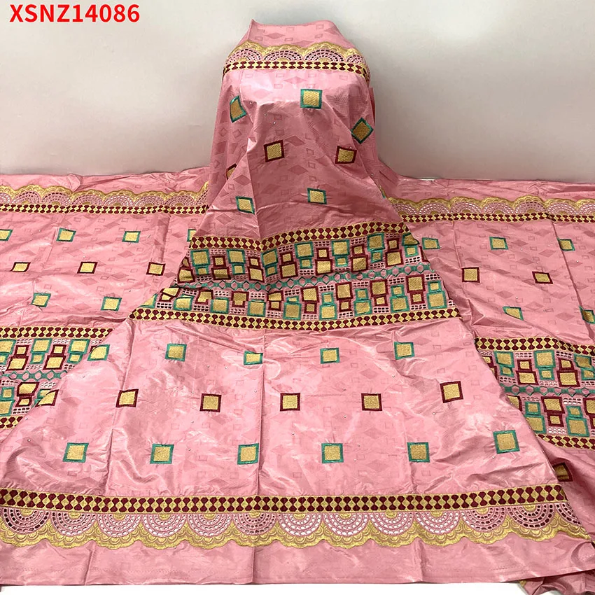 

Clothes Material Fabric African bazin cotton fabric dress for christmas party XSNZ14086