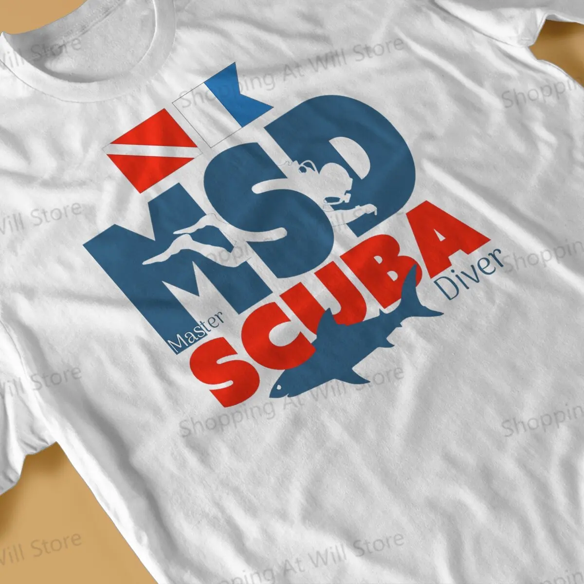 Летние мужские и женские повседневные футболки для дайвинга мастер акваланга