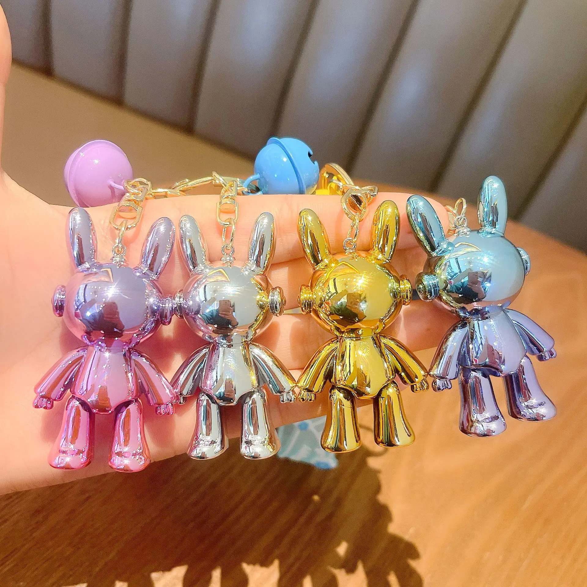 

Акриловый красочный брелок Kawaii KT, кошка, кролик, все виды, креативный новый тренд, автомобильная сумка, пара брелоков, маленький кулон, подар...