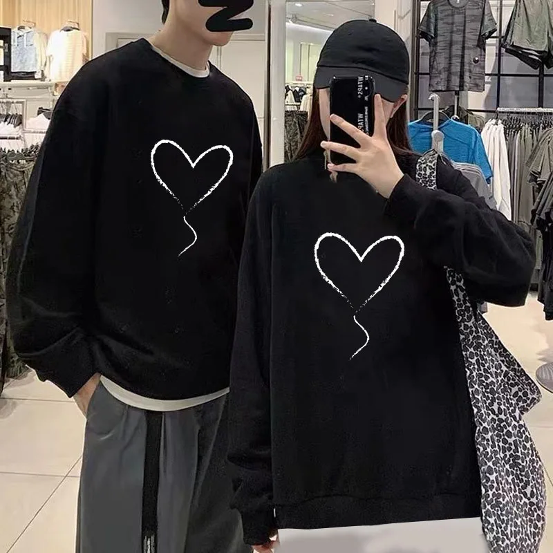 

Women O-neck Casual Clothing Pullovers Oversized Unisex Spring Autumn Winter Hoodies Graphic Sweatshirts ropa mujer Long sleeve