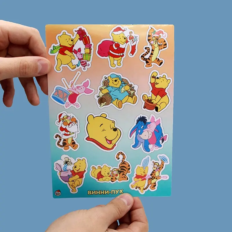 Наклейки Geekroom Винни пух Дисней для детей стикеры виниловые клейкие детские