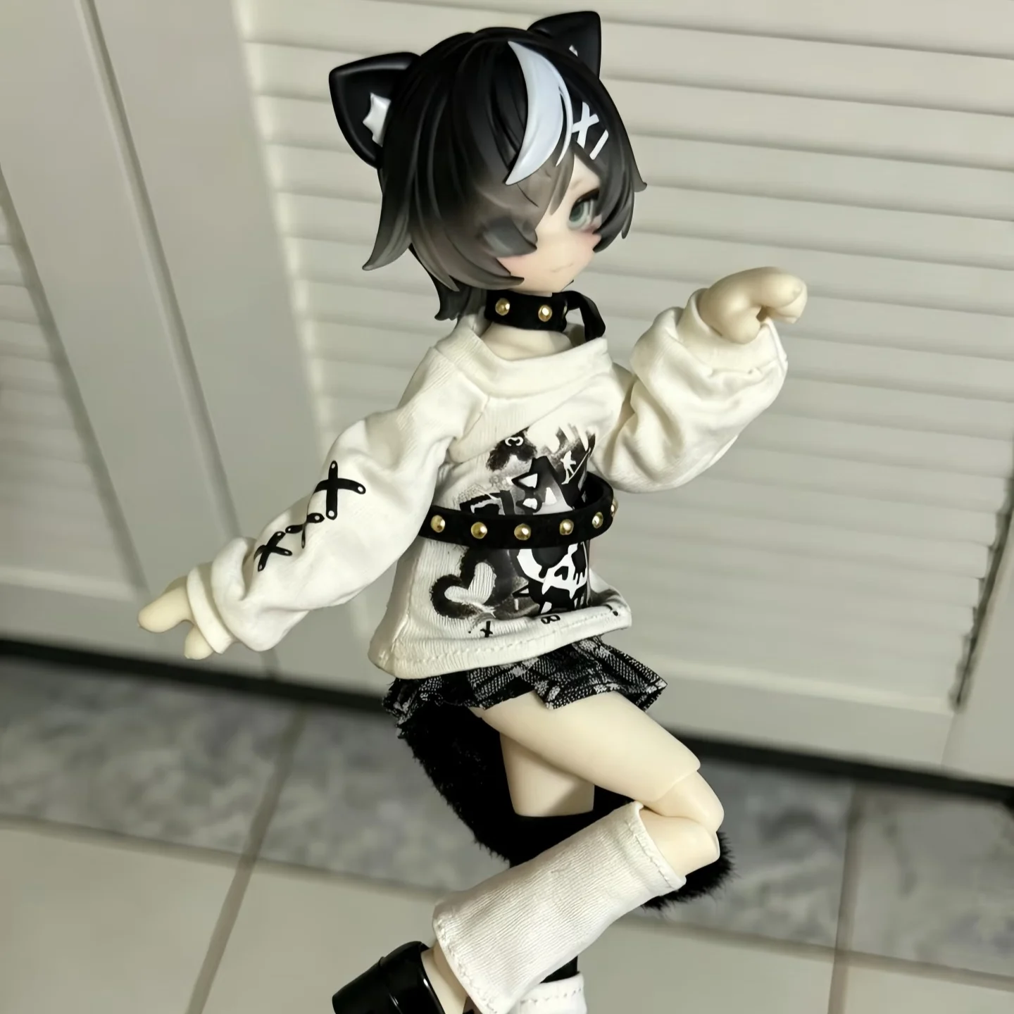 Фото Кукла BJD 1/8 серии Meow Meow Meow Power в слепой коробке, шарнирная кукла Lunar Lore, таинственная коробка-сюрприз, игрушки, кавайный декор для стола, DIY-позы №2