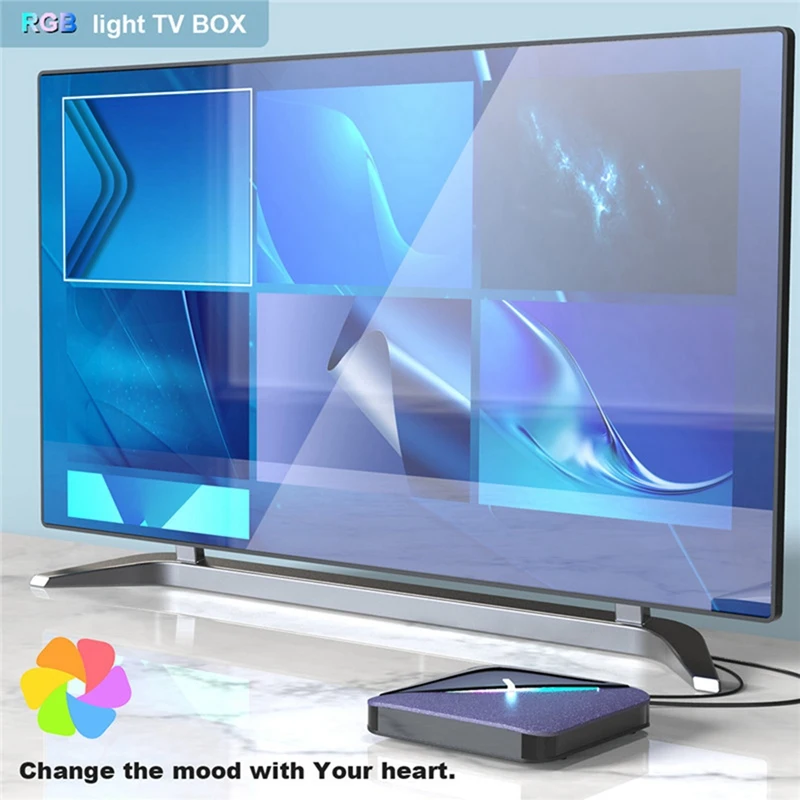 Приставка Смарт-ТВ A95X F3 Air II RGB Android 11 Amlogic S905W2 4 + 32 ГБ Wi-Fi Bluetooth