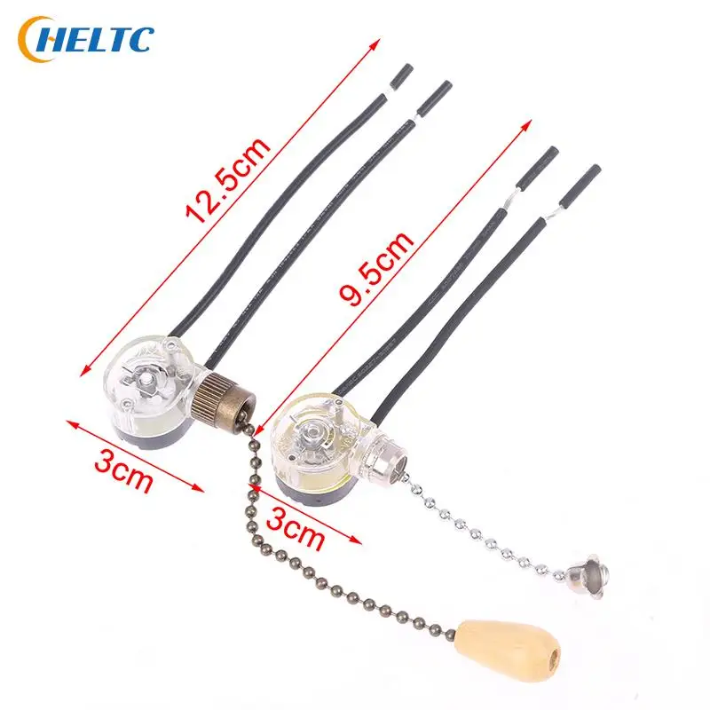 

Pull Wire Fan Lamp Pull Cord Chain Switch Pull Rope Wall Lamp Control Switch For Universal Bedside Lamp Ceiling Fan Accessories