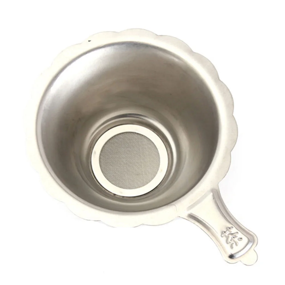 Сетчатый фильтр для дома и гостиной серебристый сито из нержавеющей стали чайная