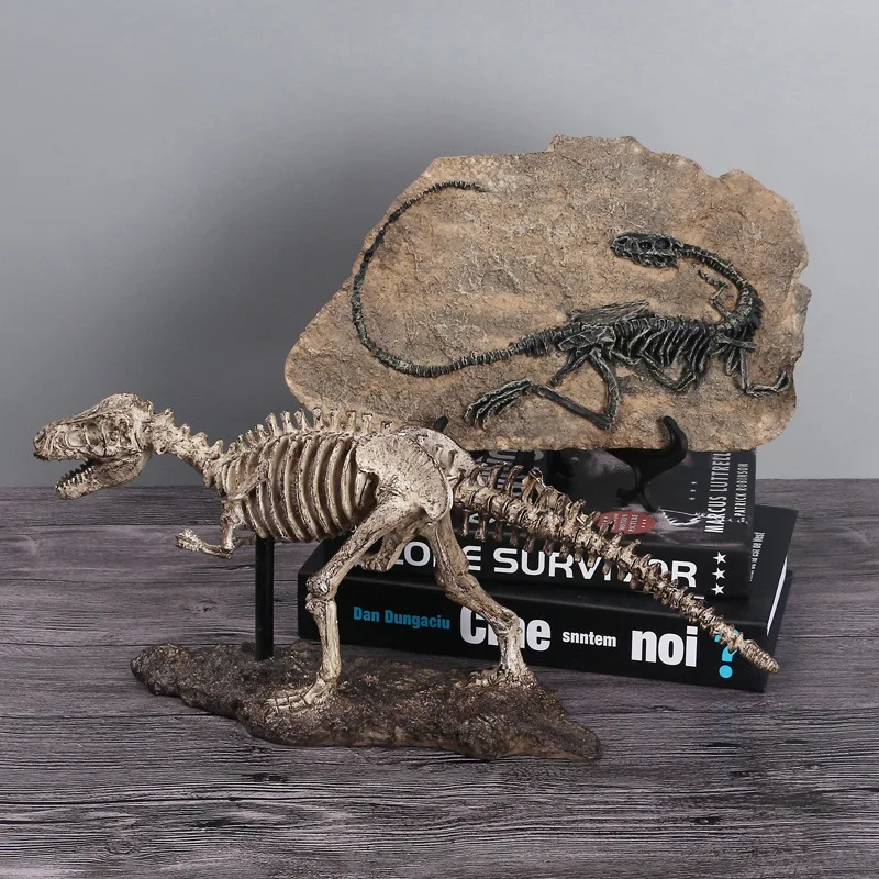 

Креативный каркас динозавра Юрского периода, Птерозавр, ископаемый каркас для гостиной, крыльца, демонстрационный шкаф, коллекция украшени...