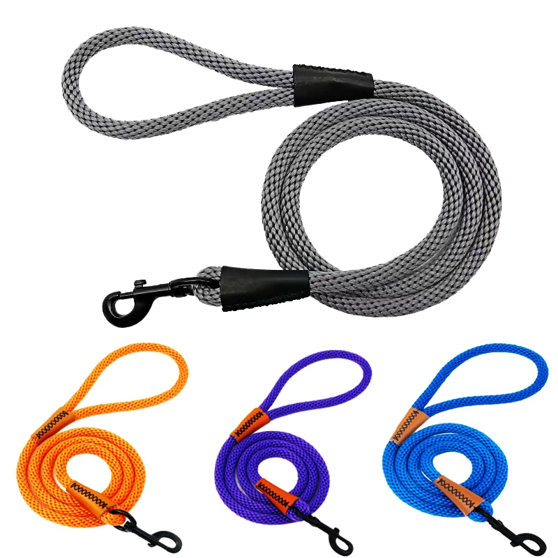 

Нейлоновый Поводок для собак, поводок для прогулок на открытом воздухе, длина 6 футов, для средних и больших питомцев