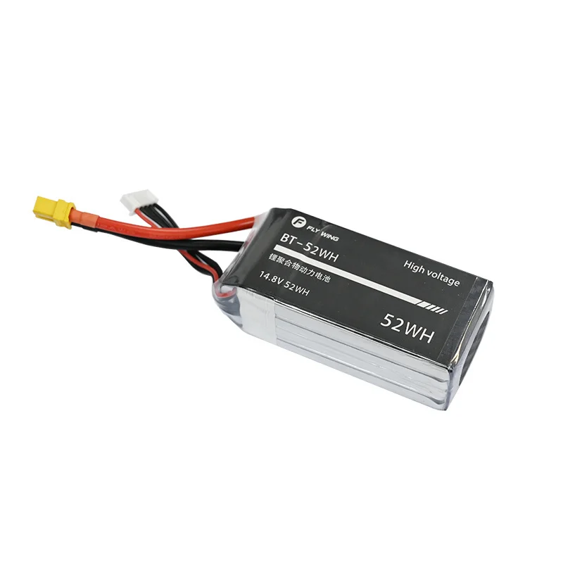 

4S 14.8V 52WH / 74wh High Voltage Li-ion Polymer Battery For FLY WING FW450 FW450L RC Helicopter Spare Part