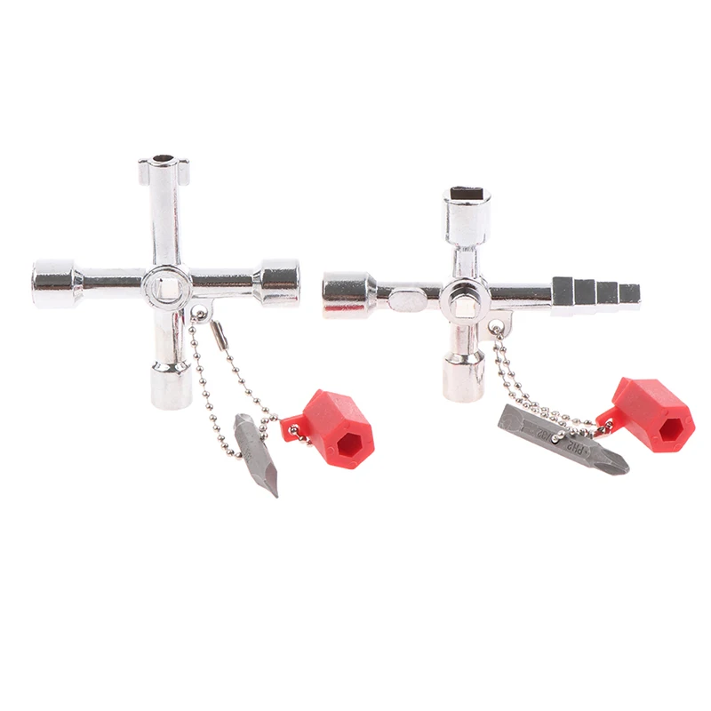 Многофункциональный 4-ходовой внутренний треугольный торцевой ключ сантехники