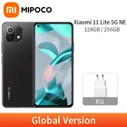 Оригинальный телефон, телефон Xiaomi 11 Lite, телефон, NFC, Восьмиядерный процессор Snapdragon 778G, камера 64 мп, 90 Гц, AMOLED дисплей