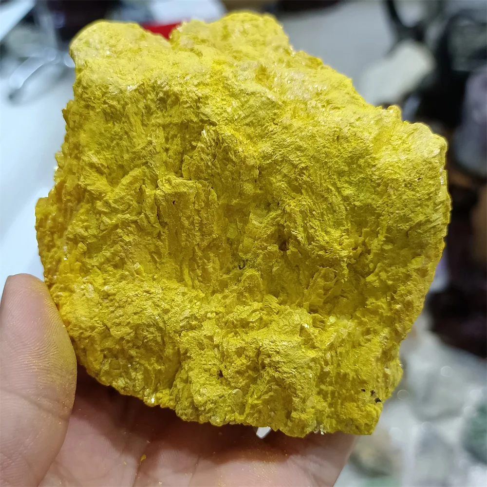 Натуральный камень реагар кварцевый кристалл энергия золотой руды минеральный