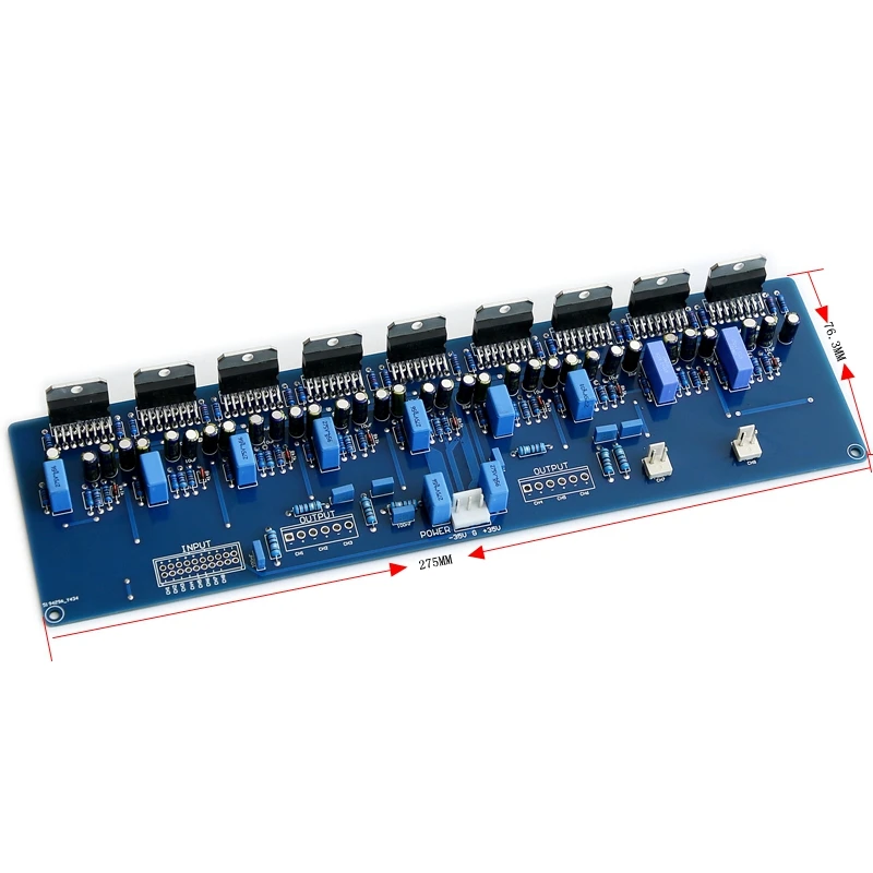 

NEW TDA7294 7.1 160W+80W*7 High-power 8 Channel Audio Amplifier Board