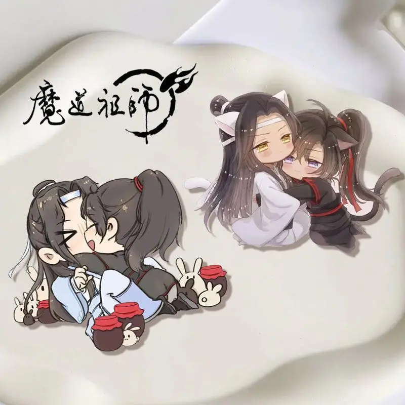 2 шт. Grandmaster Of Demonic Cultivation MO DAO ZU SHI значки на лацканах одежда ювелирные изделия